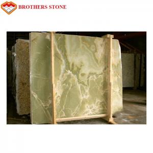Wholesale Light Green Onyx Jade Green Stone Flooring With 15-18mm Thickness from china suppliers