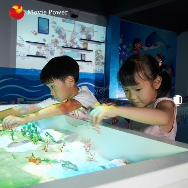 Quality Kids Indoor Playground AR Projector Multiplayer 3d floor projection for sale