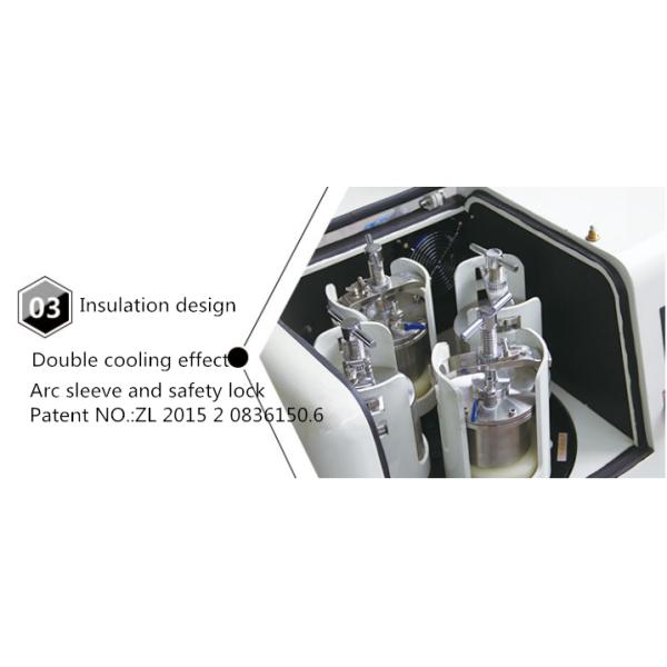 Biology Use Laboratory Ball Mill Machine For Pearl / Ginseng High Frequency