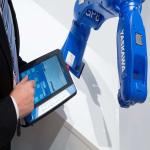 6 Axis Pick And Place Robotic Arm Yaskawa GP8 With CNGBS Robot Gripper For