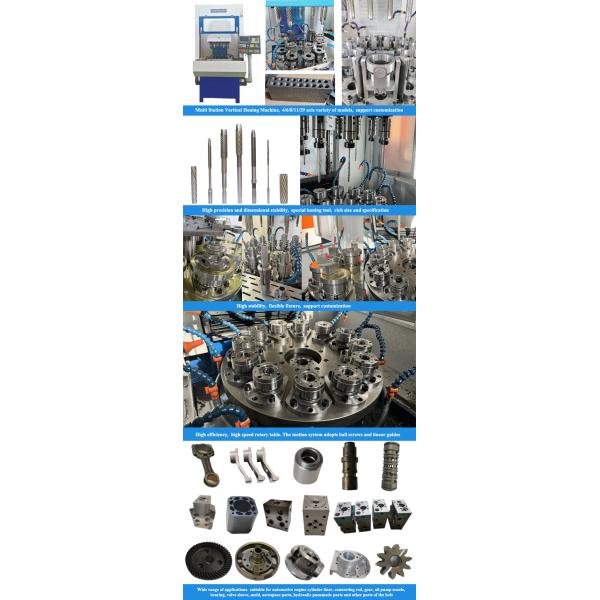 High Efficiency Vertical Honing Machine HDHJ5068 Multiplex Sequential Honing Machine