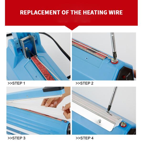 Customized Size Multi Impulse Heat Hot Sealer for Home Office Packaging Solutions