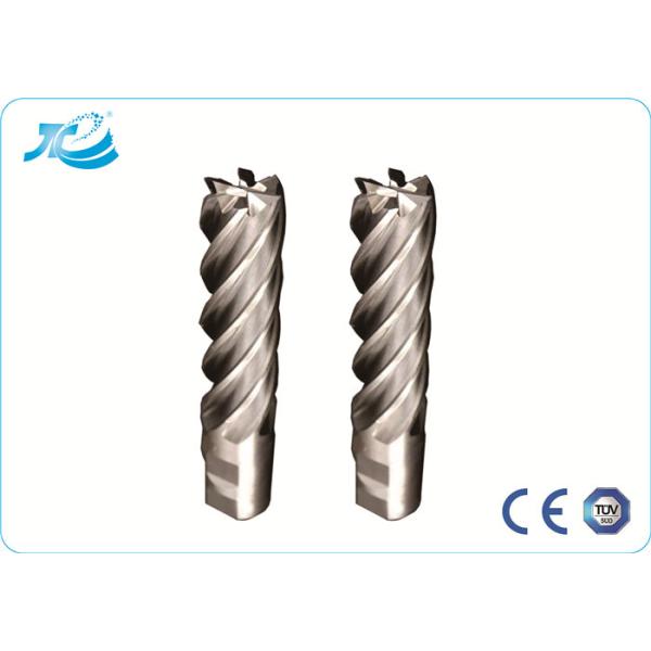 6 Flute End Mill , HRC 55 - 65 Square Aluminum Cutting End Mills