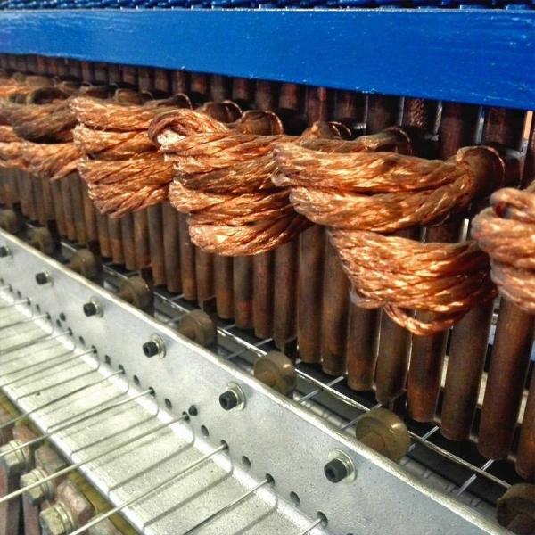 100 Rows/Min Shuttling Automatic Wire Mesh Welding Machine , PLC Diamond Fence Making Machine