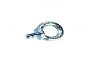 China 410 Stainless Steel Lifting Screw Eye Bolt , M10 Ni-Plated Screw Nut Bolt on sale