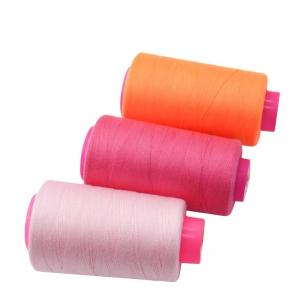 China Manufacturers Industrial 100 Spun Polyester Sewing Thread 40/2 Ideal for Dyed Dresses on sale