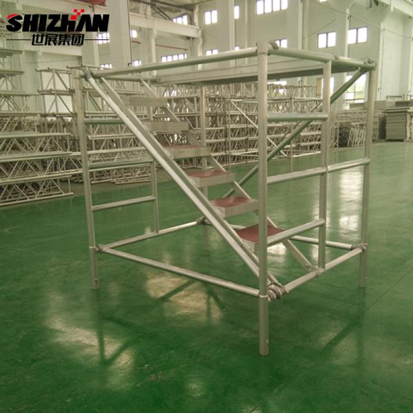 Outdoor Removable Aluminum Telescopic Scaffold Tower 6m Platform