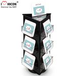 Custom Rotating Counter Display Racks , Acrylic Business Card Display Holder 3 -
