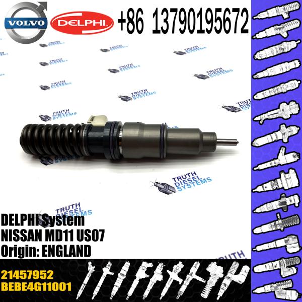 New Diesel Fuel Injector 21457952 21457952 21458369 21467658 for VOL BEBE4G11001 21457952 85003664 85013159