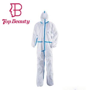 Wholesale Chemical Industrial Disposable Protective Suit Disposable Microporous Film Coverall from china suppliers