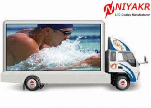 China SMD P8 Outdoor Mobile LED Screen Full Color Mobile LED Signs For Rent on sale