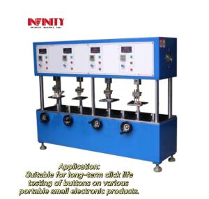 Wholesale Four Stations Mechanical And Electrical Lifespan Key Fatigue Testing Machine from china suppliers