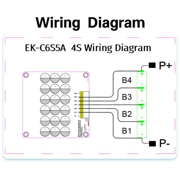 4S 5S 6S 5A Active Balancer Lithium Battery Equalizer 6S BMS Energy Transfer Balance Board Cell For Scooter