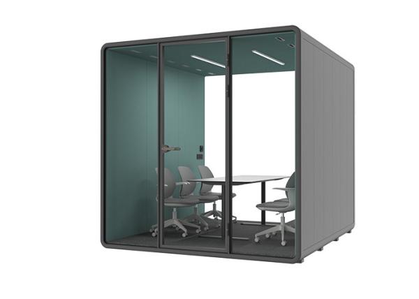 Quality Model XL office pods Movable Meeting Booth with soundproof environment Unleash Collaboration Excellence for sale
