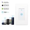 Buy cheap Smart Wifi Switch US 1/2/3 Gang Touch Panel Wireless Remote Control Light Switch from wholesalers