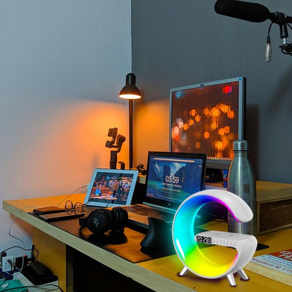 High Sound Quality G Speaker Lamp with Creative RGB Lighting
