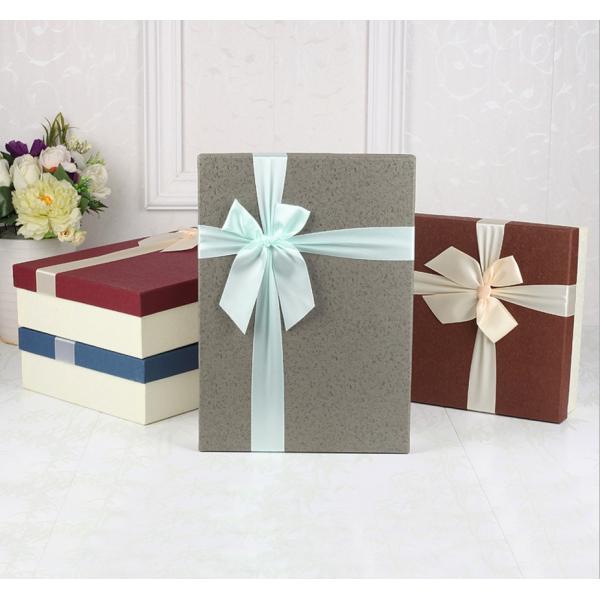 Handmade Ribbon Tie Gift Box Cardboard Paper Material 70X41X66 Cm
