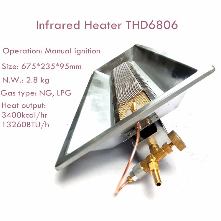 Infrared Catalytic Chicken Gas Brooder Heater For Warming THD6806