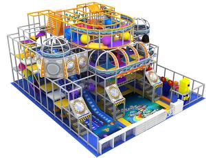 Wholesale Space Themed Kids Indoor Playground Equipment Multilevel With EPP Blocks from china suppliers