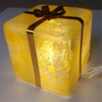 China Handmade Transparent Resin Gift Boxes 25*25*30CM for sale