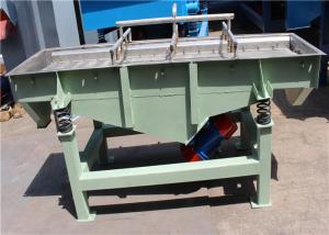 China Effect Grading 60 Degree Linear Vibrating Screen Separator Machine on sale
