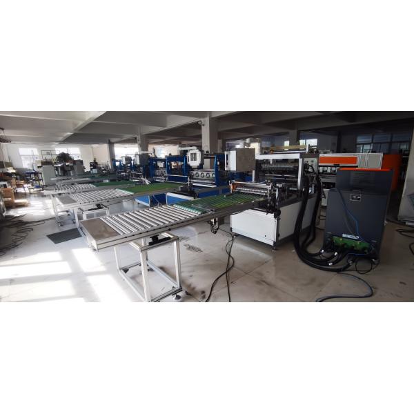 50HZ Air Filter Production Line Origami Production Line 1300mm Working Width