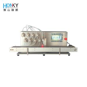 Desktop Lab Using Multiple Heads Deep Well Plaste Filling Machine With High Precision For Bio Regent Liquid Filling