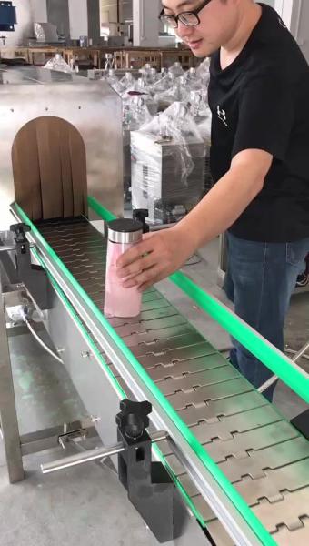 Quality 0.1Mpa plastic shrink wrap machine 120w Shrink Wrap Heat Tunnel For Bottles for sale