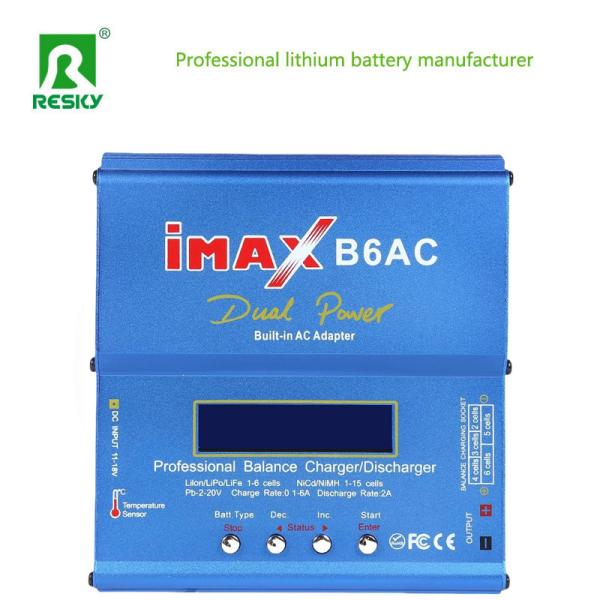 Imaxb6AC RC Balance Charger 80W 6A for Ni-MH Ni-CD LiFePO4 RC Drone Battery