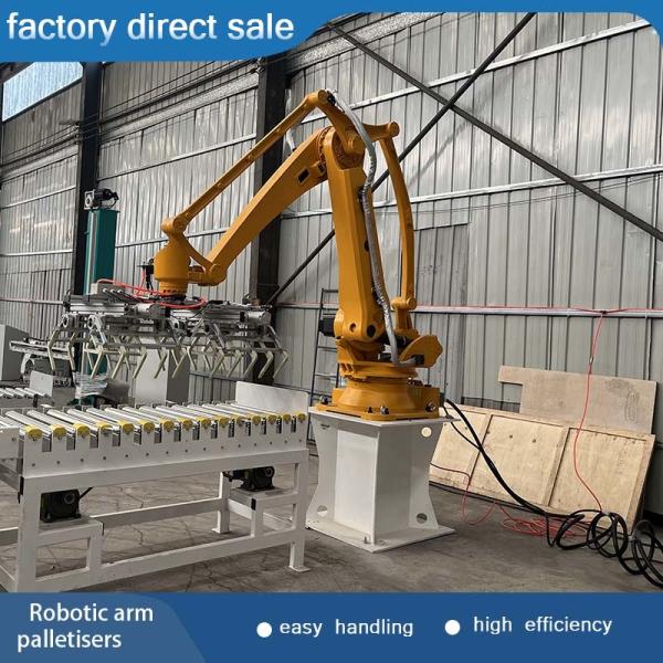 Quicklime Robotic Arm Palletizer 180kg Load Palletizing Robot Arm