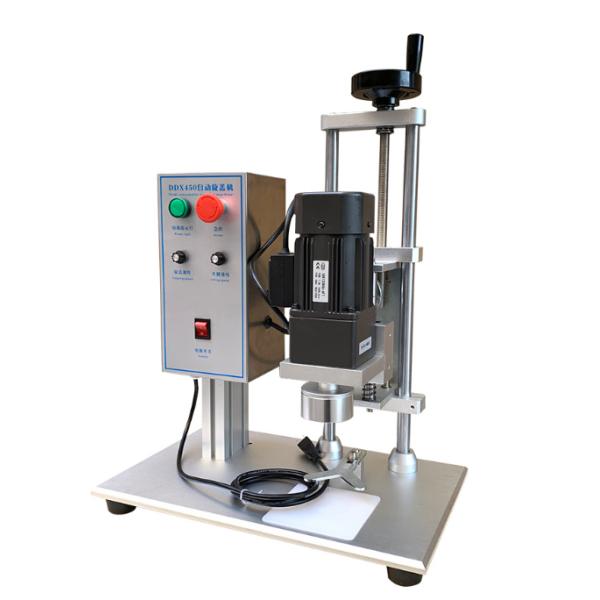 DDX-450 semi automatic bottle capping machine For Glass Bottle Plastic Bottle