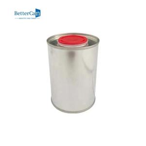 Wholesale 1L Paint Tin Can Manufacturer Top Sealed Round Metal Tins from china suppliers