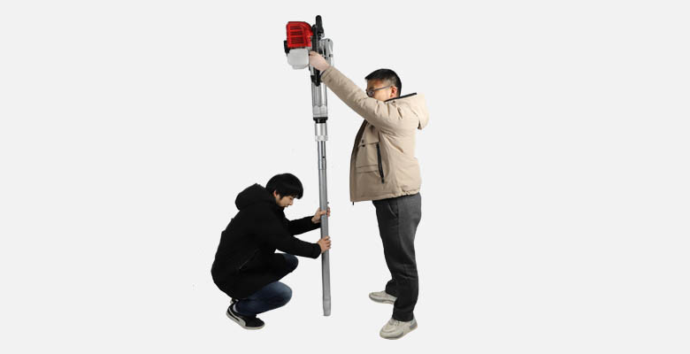 0.8L/H Gas Powered Soil Sampling Instruments 40-50 Joule Engine