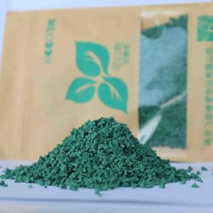 Wholesale Safety Playground Rubber Granules Green EPDM Granulated Soft Rubber Mulch from china suppliers