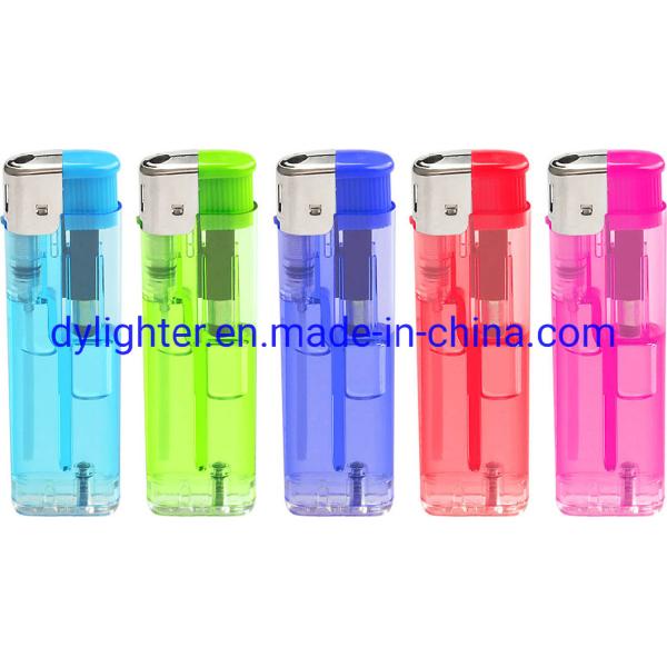 Cigarette Electronic Refillable Gas Lighter with En13869 and ISO9994 Certificate High Quality Customer Brand