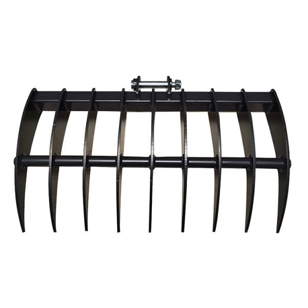 PC335 PC330 Excavator Rock Rake Garden Grass Leaf Cleaning Rakes
