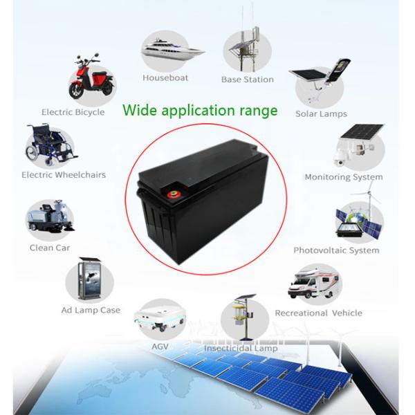 Rechargeable Marine Lithium Battery 12V 120Ah For Solar Systems Medical Device