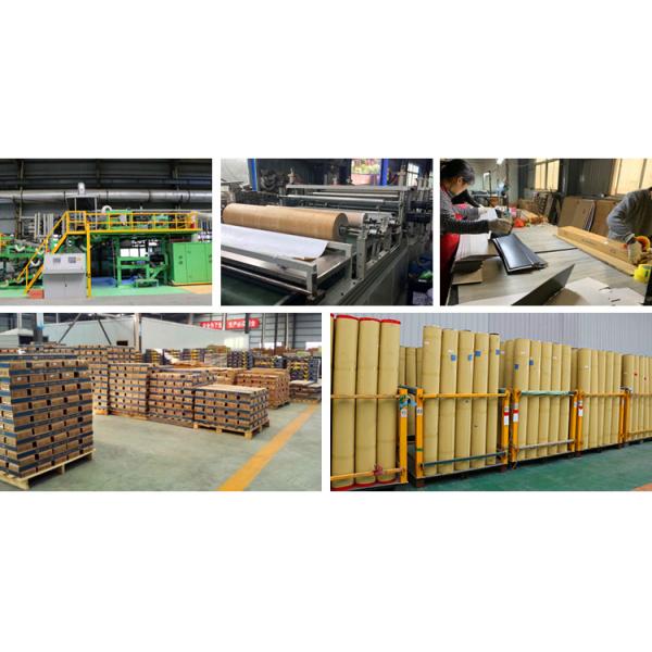 Hotel Waterproof Wear Resistant SPC Stone Polymer Composite Flooring with Marble Color