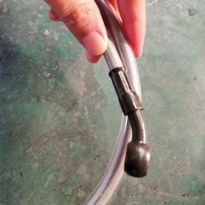 China Motorcycle 3.2mm *7.5mm 1/8” Stainless Steel Braided Brake Line Assembly Production Factory on sale