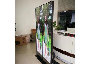 Shop Standing Poster Mirror 1920Hz P3 Creative LED Display Screen