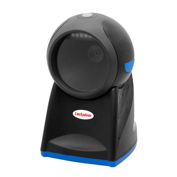 Quality Handsfree Desktop Omnidirectional Barcode Scanner 60fps CMOS QR Barcode Reader for sale