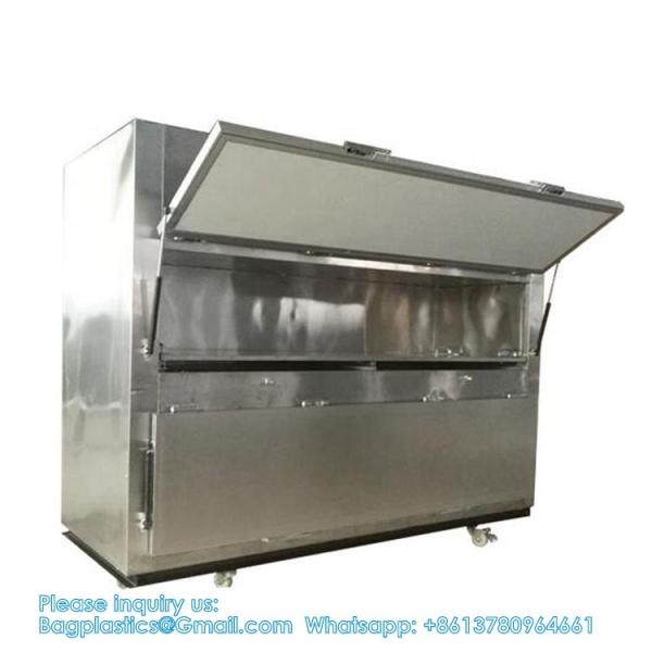 1 To 9 Body Morgue Fridge Corpse Cold Storage Chamber Dead Body Refrigerator With German Compressor