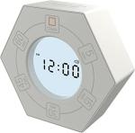 A stylish and innovative digital timer desktop Hexagonal rotating productivity