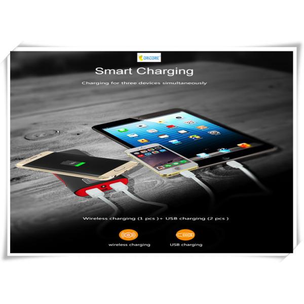 Mini Auto Sleep Qi Wireless Charging Power Bank For Mobile Charging