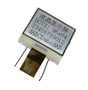 96*64Dots Gaphic LCD Module LCD type: FSTN. negative, and transmissive
