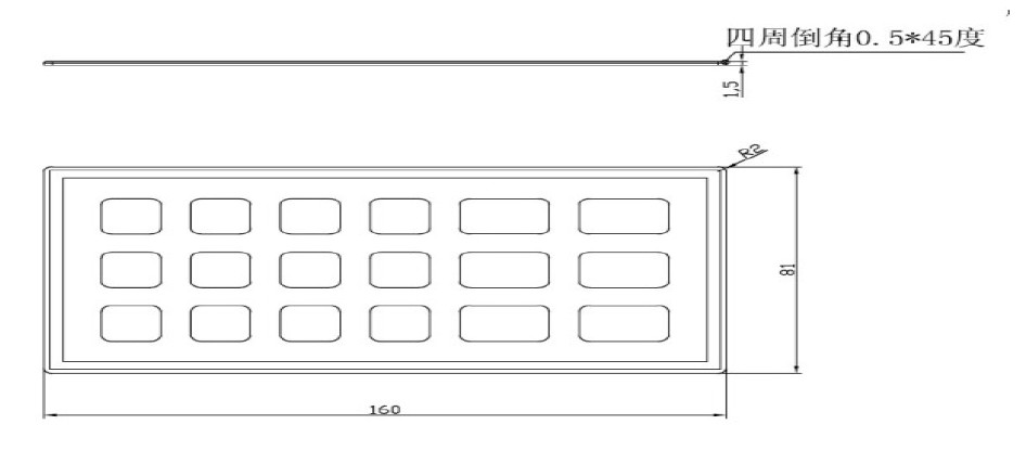 Metal Industrial Numeric Keypad Usb Interface For Public Kiosks Ce Certification