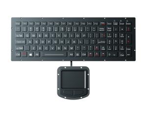 Wholesale Ultra Thin Ruggedized Keyboard With Sealed Touchpad And Military Grade PCB from china suppliers