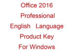 China English Language Ms Office Professional 2016 Product Key For Windows on sale