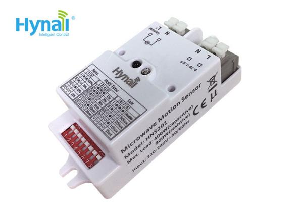 Quality Dual Processor AC Motion Sensor Switch Auto On Off And Lux Off DIP Switch Setting for sale
