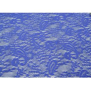 Wholesale High Tenacity Purple Polyester Lace Fabric of Cashew Design CY-CT8503 from china suppliers